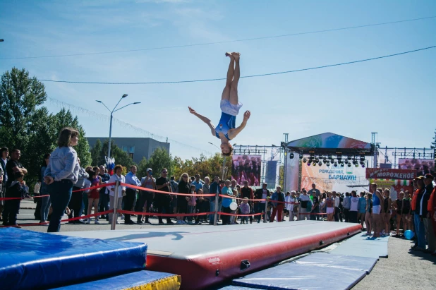 Спортивный праздник в День города Барнаула 03.09.2022.