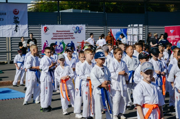 Спортивный праздник в День города Барнаула 03.09.2022.