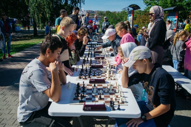 Спортивный праздник в День города Барнаула 03.09.2022.