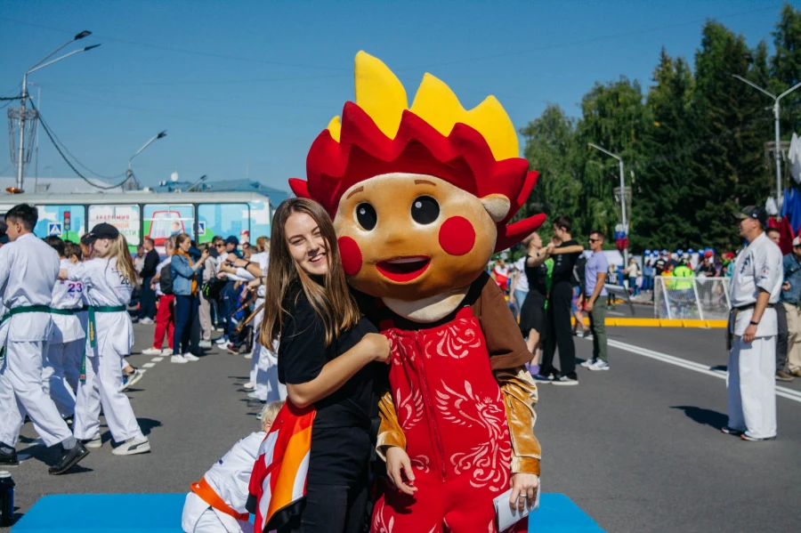 Спортивный праздник в День города Барнаула 03.09.2022.