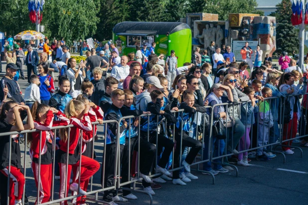 Спортивный праздник в День города Барнаула 03.09.2022.