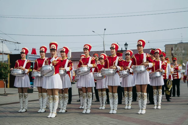 Выступление оркестра к Дню города Барнаула 2022.