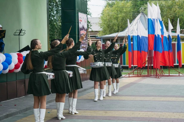 Выступление оркестра к Дню города Барнаула 2022.