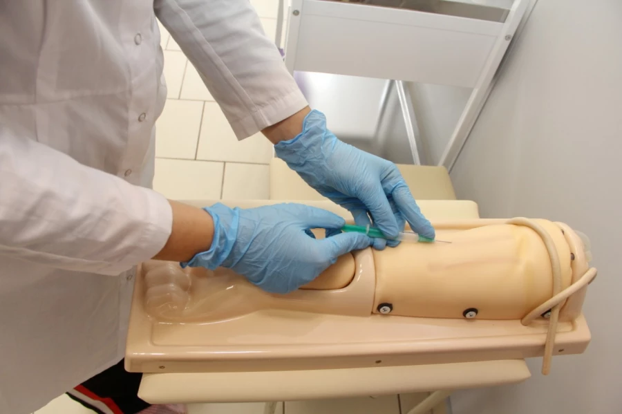 Симуляционный центр Барнаульского базового медицинского колледжа.