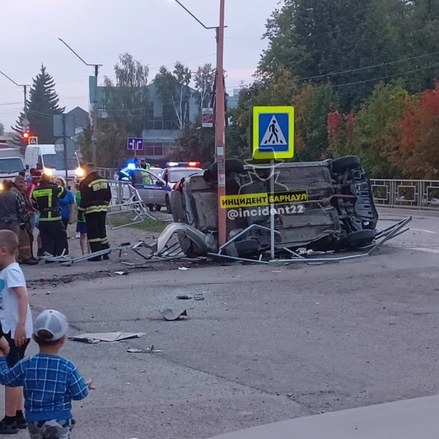 Авария в Тальменке