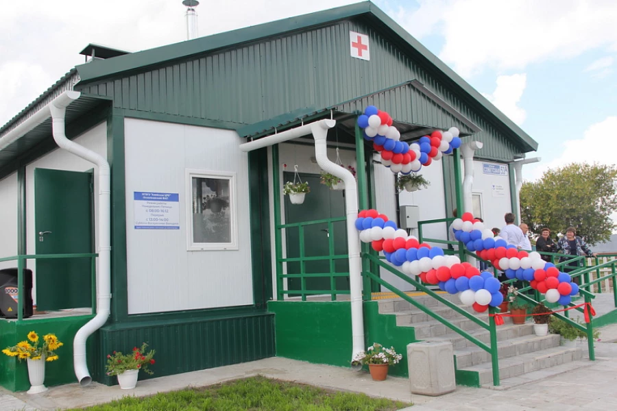 Новый фельдшерско-акушерский пункт в селе Осколково Алейского района.