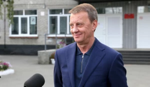 Глава города Вячеслав Франк ознакомился с ходом выборов в единый день голосования