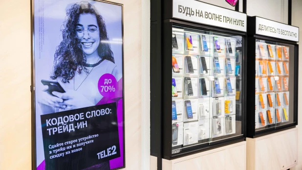 Клиенты Tele2 стали сдавать смартфоны по программе trade-in в 4 раза чаще.