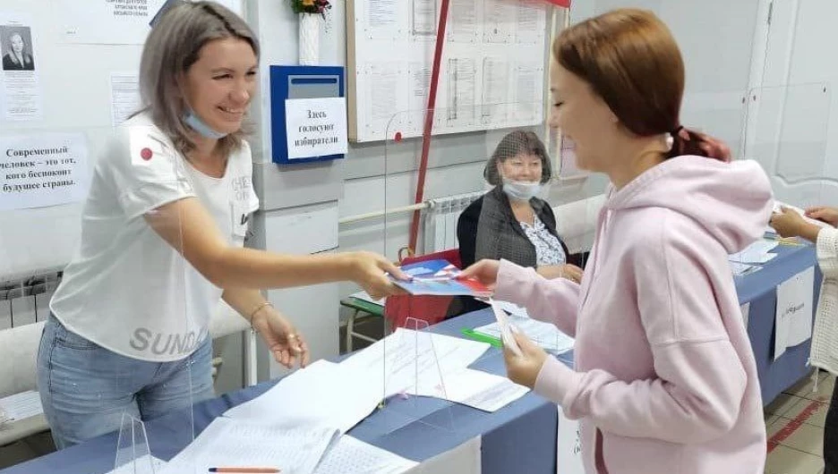 Выборы в Барнауле.