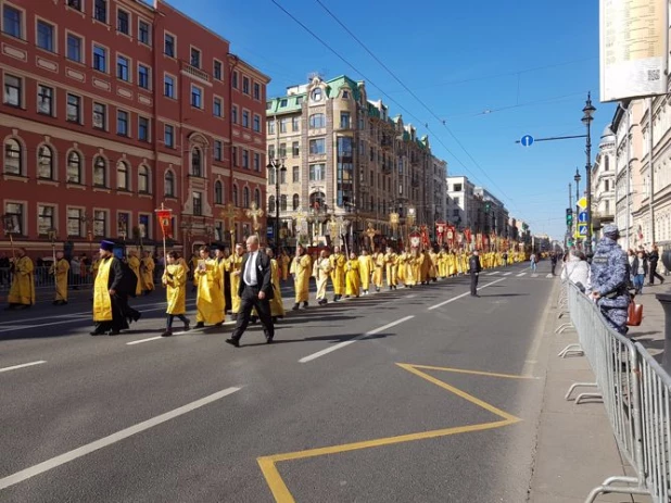 Крестный ход, Санкт-Петербург.