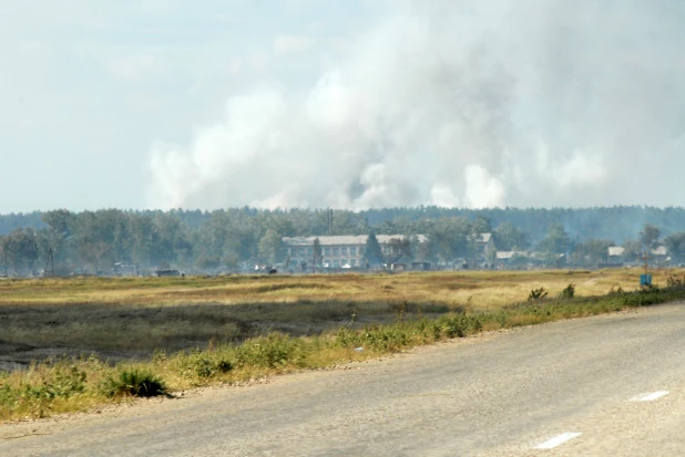 Пожар в Николаевке 2010.