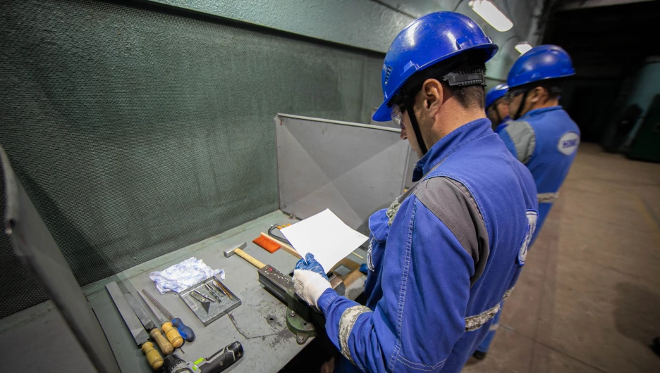 Конкурс профессионального мастерства среди слесарей-ремонтников.