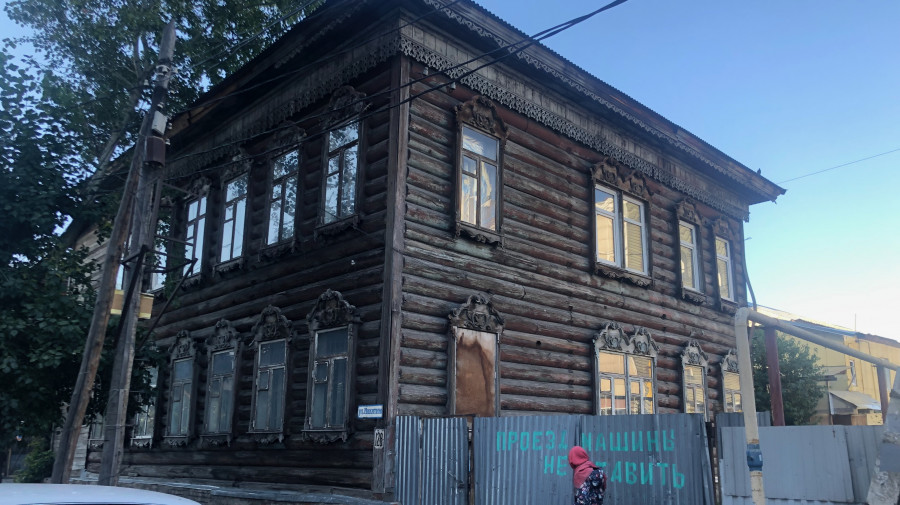 &quot;Купеческий особняк&quot; на ул. Никитина, 128 в Барнауле.