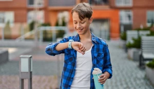 МегаФон зафиксировал ажиотажный спрос на детские умные часы.