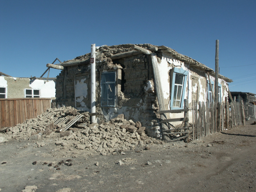 Землетрясение в Кош-Агаче.