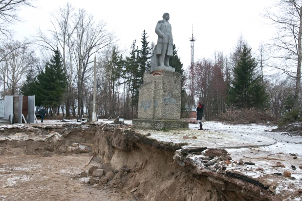 Ленин в Нагорном парке.