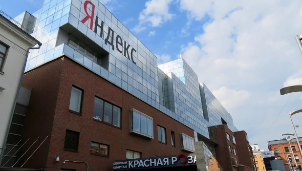 Штаб-квартира "Яндекса" в Москве на улице Льва Толстого