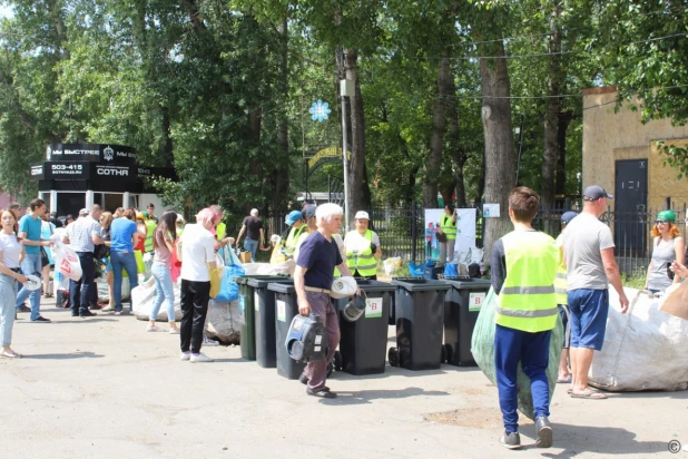 В Барнауле проведут акцию по раздельному сбору мусора.