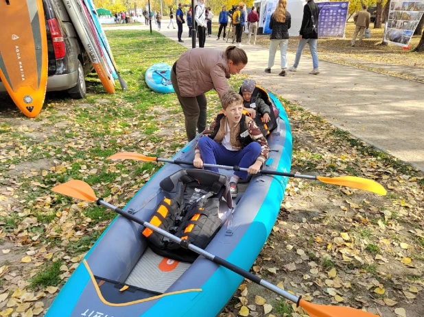 День туризма в Изумрудном парке.