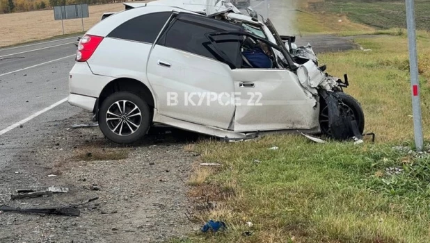 Авария на трассе Бийск-Барнаул