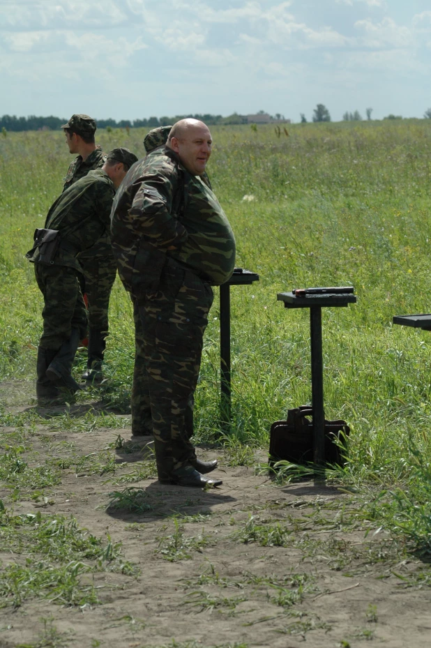 Военные сборы в Алейске, 15 июля 2005 год.