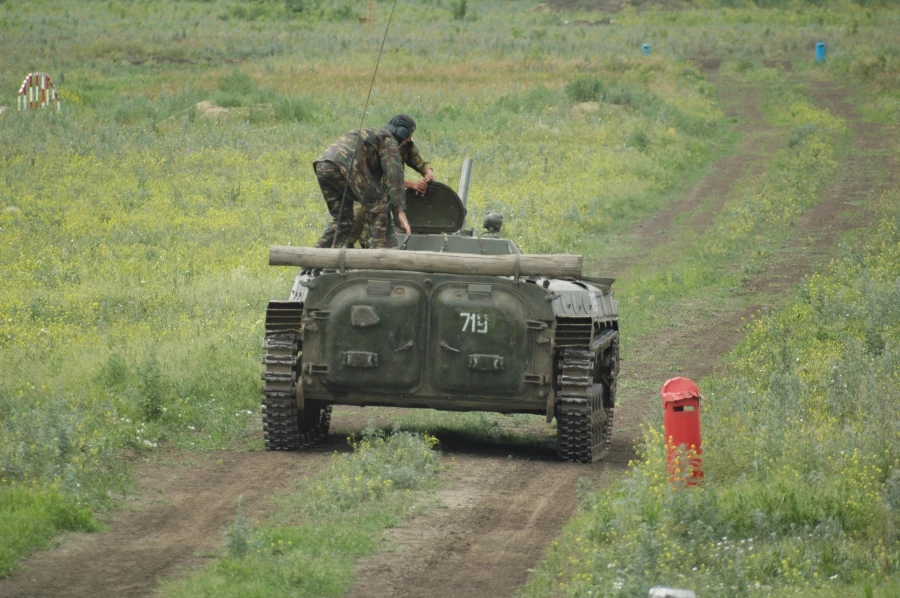 Военные сборы в Алейске, 15 июля 2005 год.