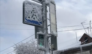 Зима в Барнауле.