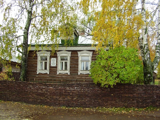 Дом, в котором родился Сергей Есенин