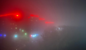 Туман в Барнауле. 6-7 октября 2022 года