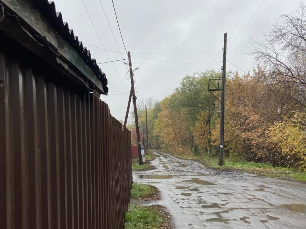 Ул. Пивоварская в Барнауле. 