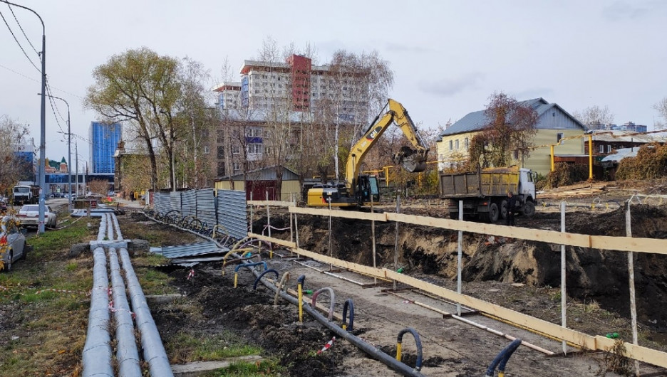 Началось строительство дома на Короленко, 86.