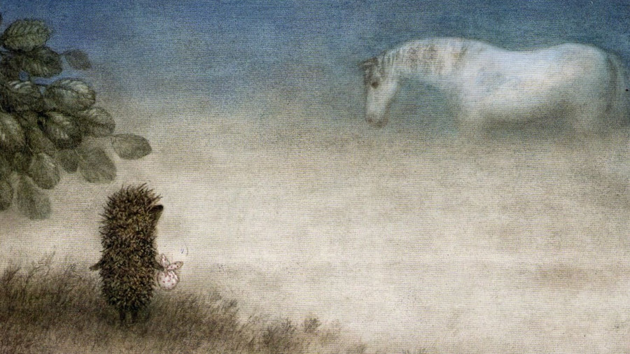 Кадр из мультфильма &quot;Ежик в Тумане&quot;.