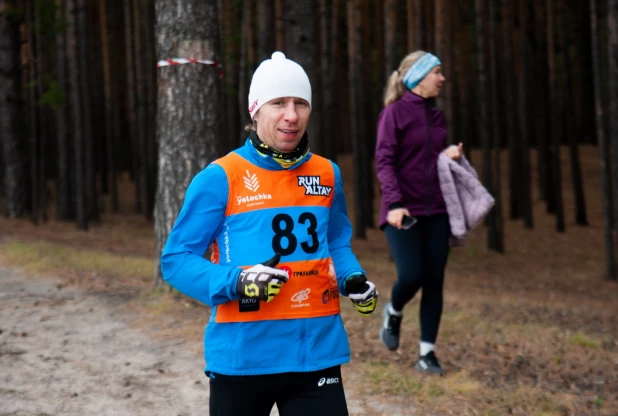 Забег Yolochka Trail в Барнауле. 