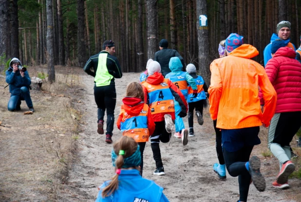 Забег Yolochka Trail в Барнауле. 