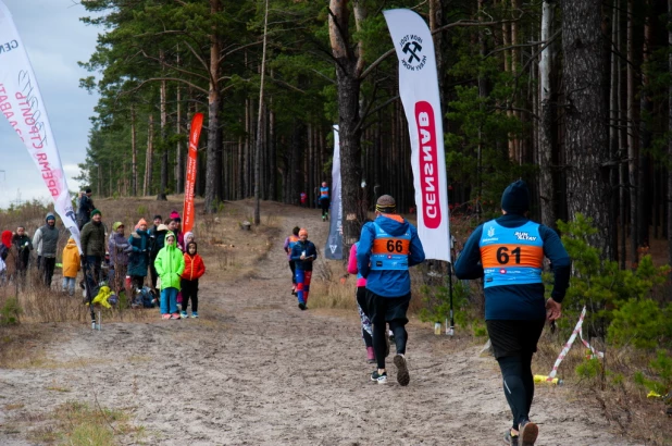 Забег Yolochka Trail в Барнауле. 