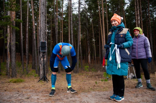 Забег Yolochka Trail в Барнауле. 