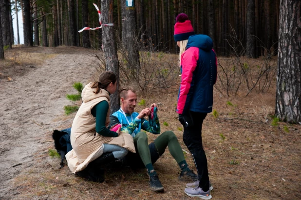 Забег Yolochka Trail в Барнауле. 