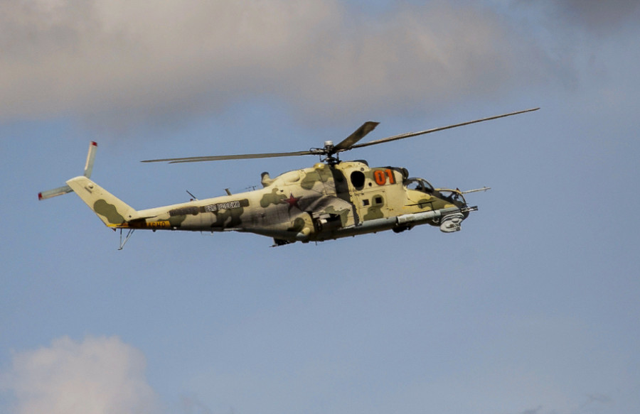 Армия РФ, вооруженные силы РФ, военный вертолет, ВВС России.