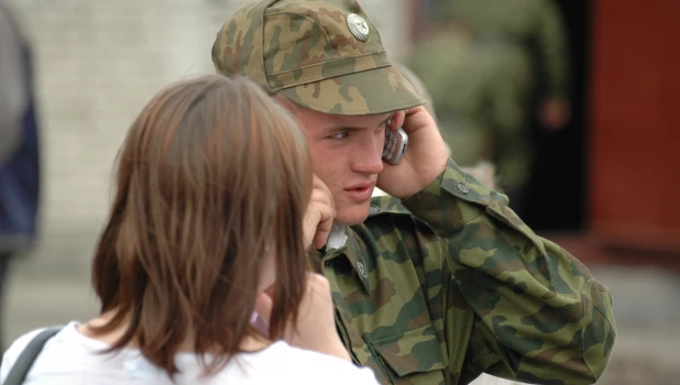 Призыв срочников. Фоторепортаж из прошлого.