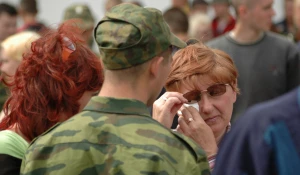 Призыв срочников. Фоторепортаж из прошлого.