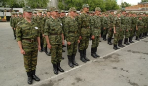 Призыв срочников. Фоторепортаж из прошлого.