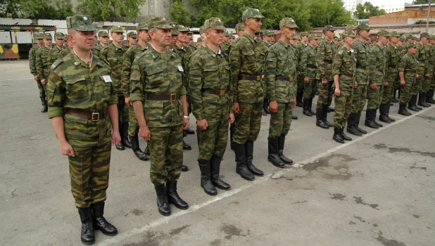 Призыв срочников. Фоторепортаж из прошлого.