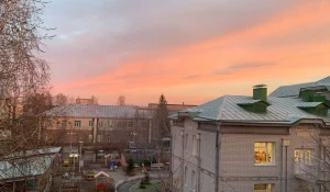 Восход в Барнауле. Рассвет. 