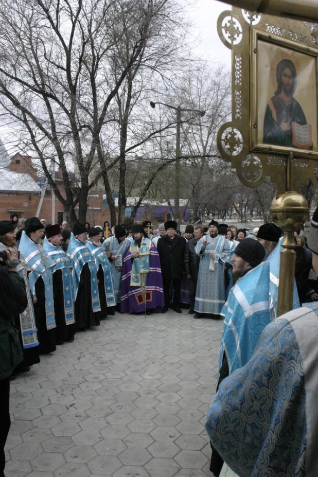 Крестный ход в Барнауле 04.11.2005.