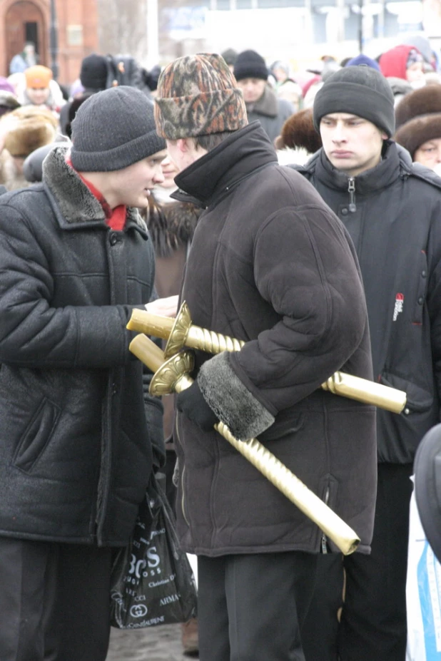 Крестный ход в Барнауле 04.11.2005.