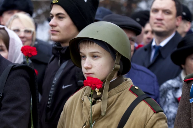 Открытие стелы "Город трудовой доблести".