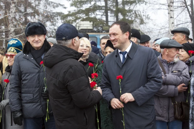 Открытие стелы "Город трудовой доблести".