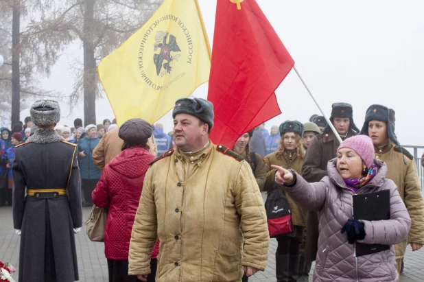 Открытие стелы "Город трудовой доблести".