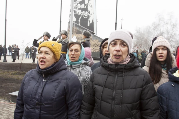 Открытие стелы "Город трудовой доблести".