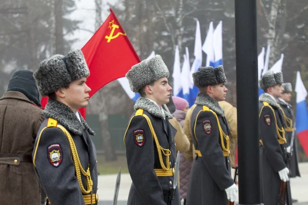 Открытие стелы "Город трудовой доблести".